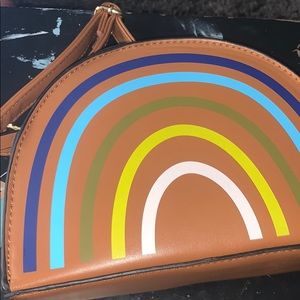 Mini colourful rainbow bag